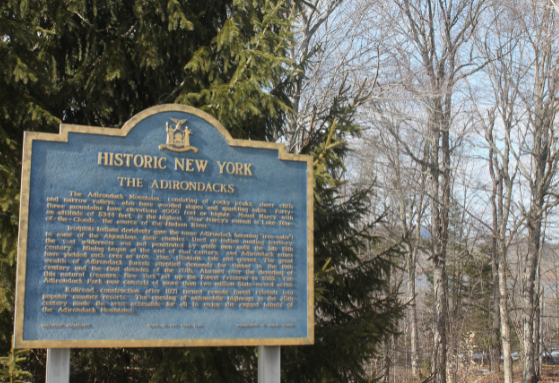 Adirondacks sign