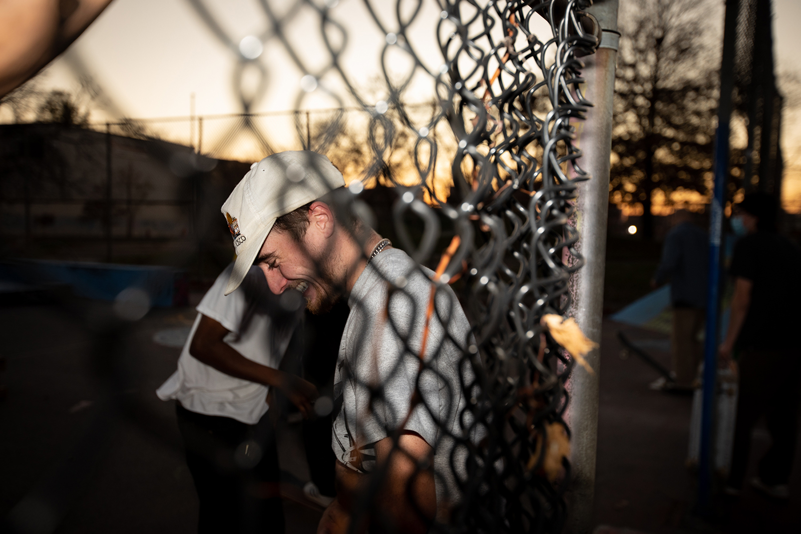 local skateboarder Tom Wardthird